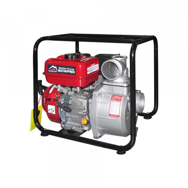 Картинка - Мотопомпа бензиновая Vulkan SCWP80H для чистой воды