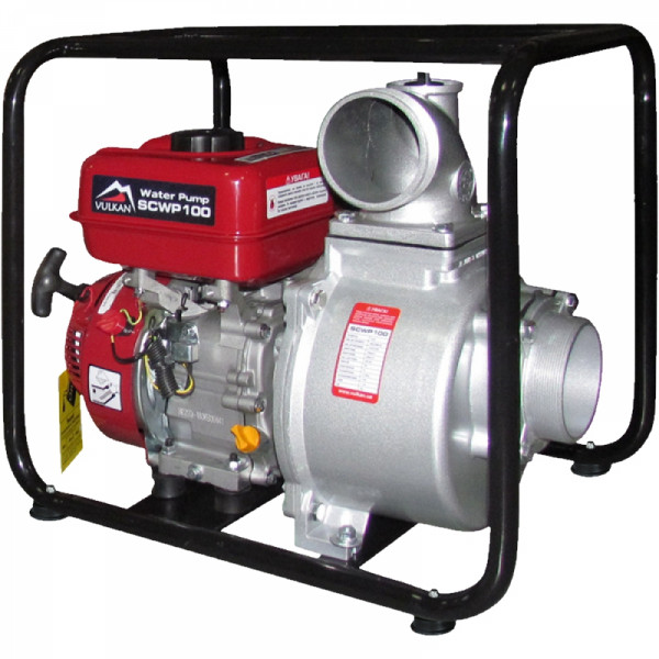 Картинка - Мотопомпа бензиновая Vulkan SCWP100 для чистой воды