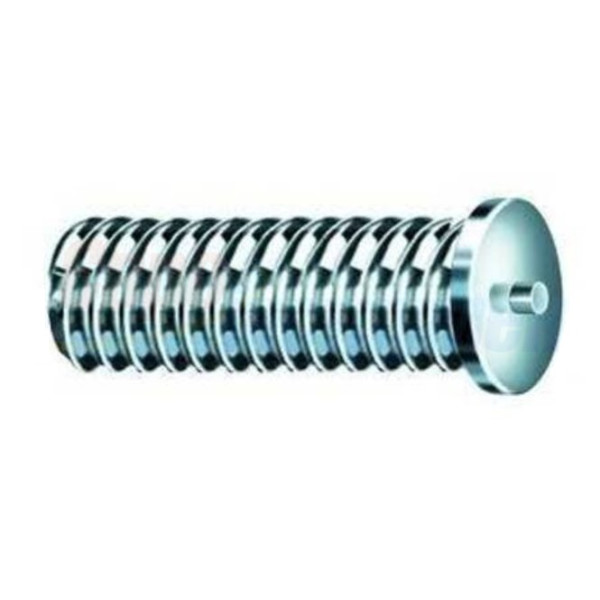 Картинка - Шпилька DECA М4х16 Aluminium / Siilicium 100 шт / уп для SW15 Alu