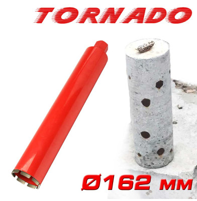 Алмазна коронка SUPERHARD TORNADO 162x450-12x1 1/4 UNC