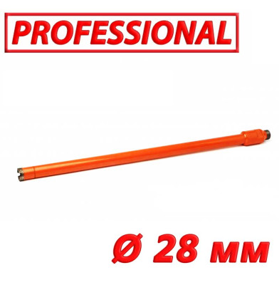 Алмазна коронка по бетону SUPERHARD PROFESSIONAL 028x450-1x1/2GAS - 1 1/4 UNC