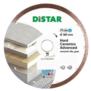 Диск алмазный отрезной Distar 1A1R 180x1,4/1,0x8,5x25,4 Hard ceramics Advanced