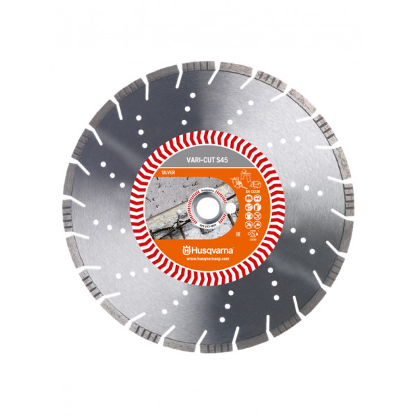 Картинка - Алмазный диск Husqvarna 14 "/ 350 1" / 20VARI-CUT S45 (5798174-20)
