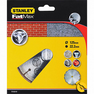 Диск алмазный STANLEY STA38007 125х22.2 мм