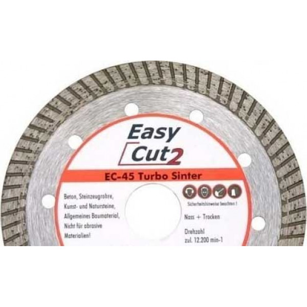Картинка - Диск алмазный турбо CEDIMA EC45 Easy-Cut 180х22х10 мм