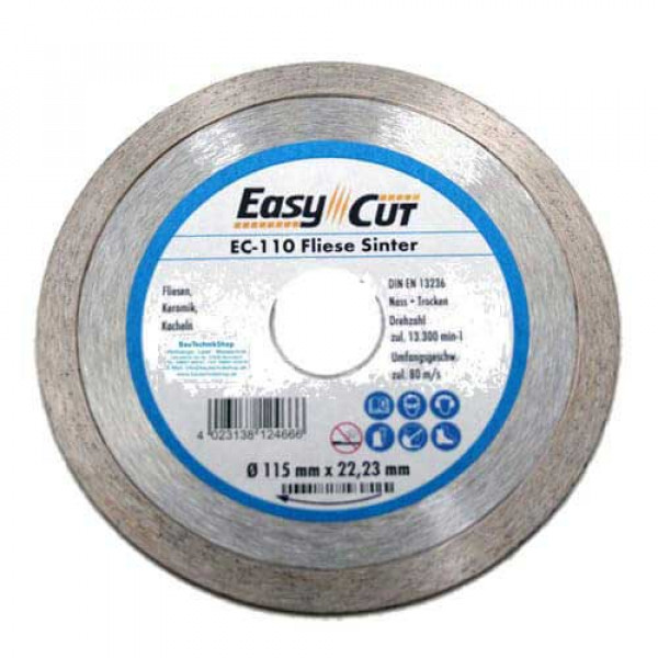 Картинка - Диск алмазный CEDIMA EC110 Easy-Cut 230х22х7 мм
