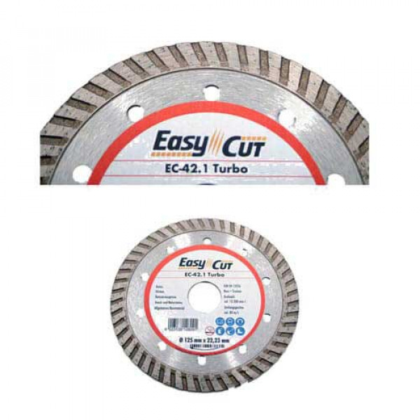 Картинка - Диск алмазный турбо CEDIMA EC42 Easy-Cut 125х22х10 мм
