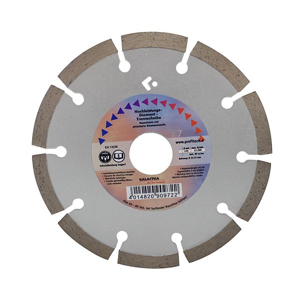 Картинка - Бриллиантовый отрезной диск ProfiTech Diamant GALACTICA 180/7 мм