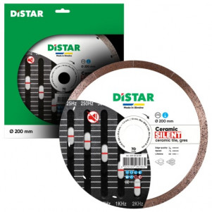 Диск алмазный отрезной Distar 1A1R 200X25,4 CERAMIC SILENT