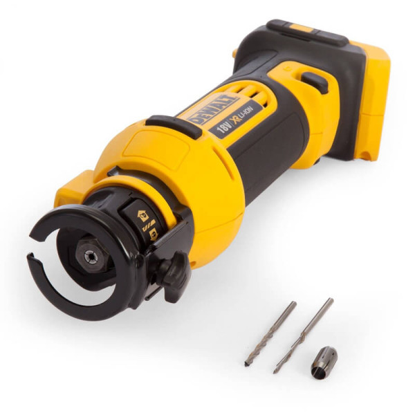 Фото - Фрезер акумуляторний для вирізання гіпсокартону DeWALT DCS551NT