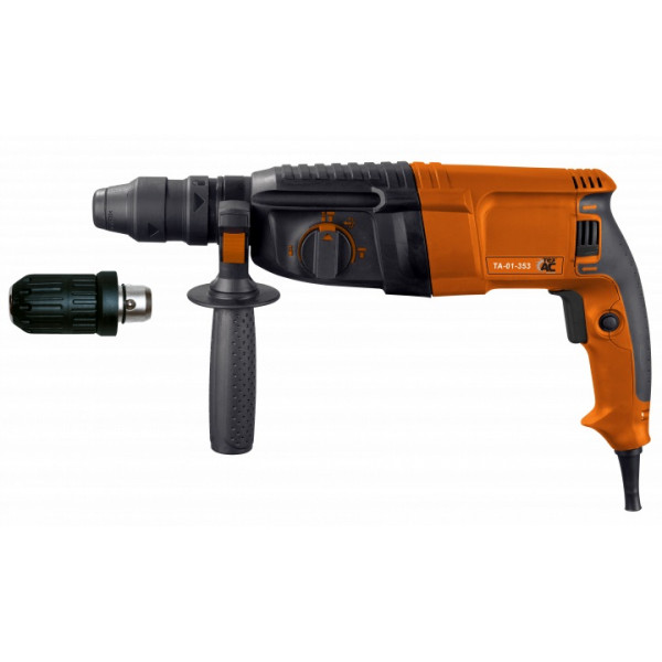 Картинка - Перфоратор прямой Техас 1250 Вт (ТА-01-353) 4-ех реж., + Патрон DFR