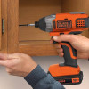 Фото 3 - Акумуляторний ударний гвинтоверт BLACK + DECKER BDCIM18N