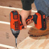 Фото 4 - Акумуляторний ударний гвинтоверт BLACK + DECKER BDCIM18N