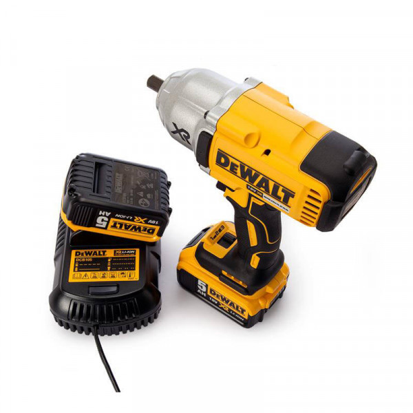 Картинка - Гайковерт ударный аккумуляторный DeWALT DCF899HP2