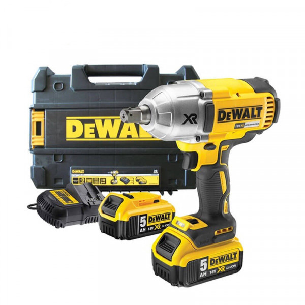 Картинка - Гайковерт ударный аккумуляторный DeWALT DCF899HP2