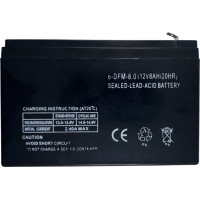 Акумулятор для обприскувачів Vulkan 6-DFM-8 12 В/8 Aч 82590