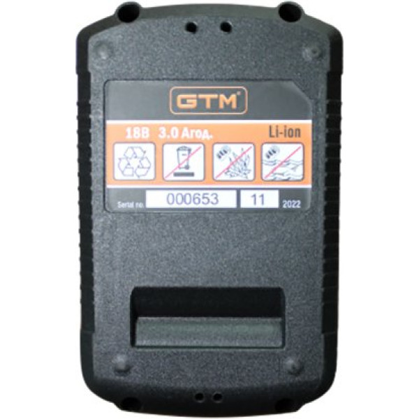 Фото - Акумуляторна батарея GTM B18V/3Аh