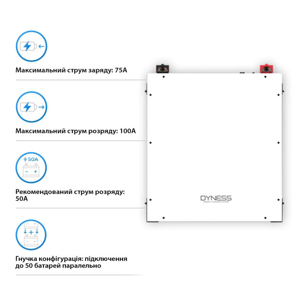 Фото - Акумуляторна батарея Dyness DLC5.0C