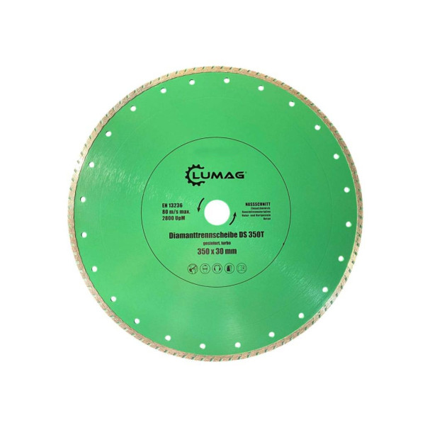 Картинка - Алмазный диск Lumag DS350T турбо