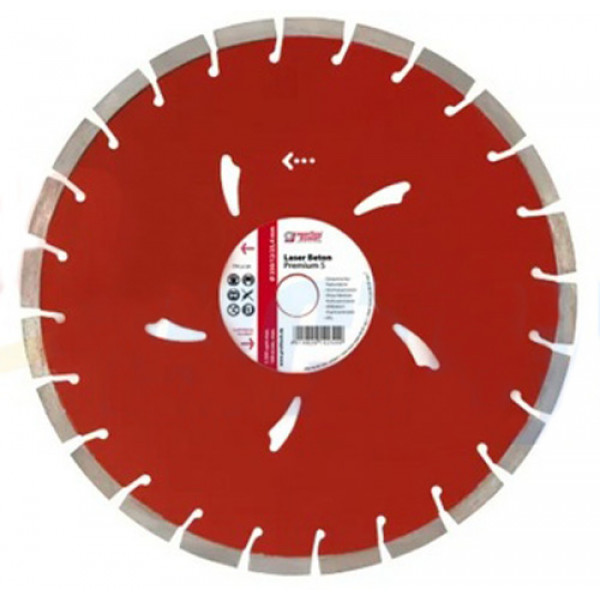 Картинка - Отрезной диск ProfiTech Diamant Laser Beton Premium-S 125х10х22.23 мм 142426