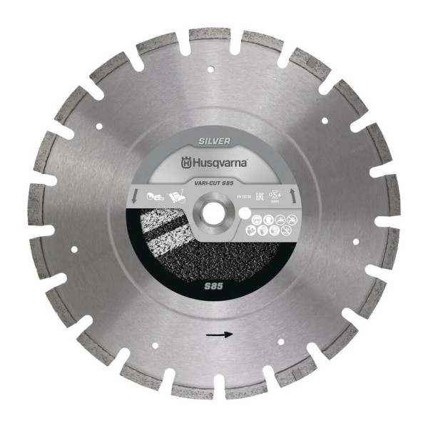 Картинка - Диск алмазный Husqvarna 20"/500 1" Vari Cut S85 асфальт (5798096-60)