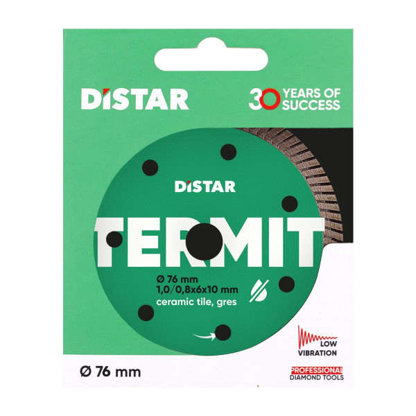 Картинка - Алмазный диск для керамогранита Distar 76x1,0 Termit 11139053030