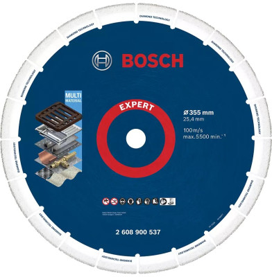 Диск алмазный Bosch Expert 355х25.4 мм (2608900537)