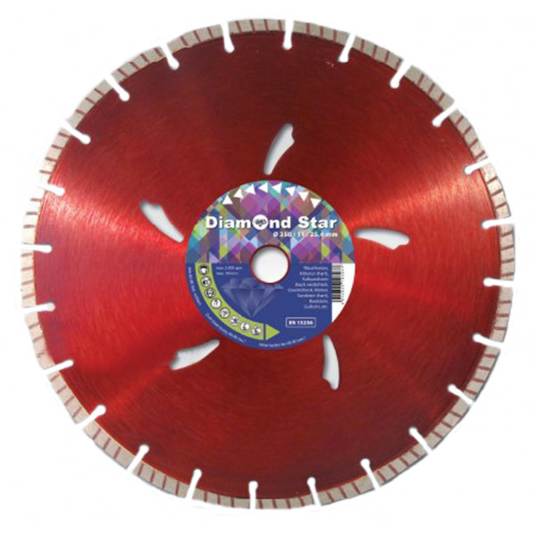 Картинка - Диск отрезной PD Diamond Star 350/11/25.4 мм (103977)