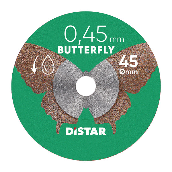 Картинка - Круг алмазный отрезной Distar 1A1R 45x0,45x5,8H Butterfly