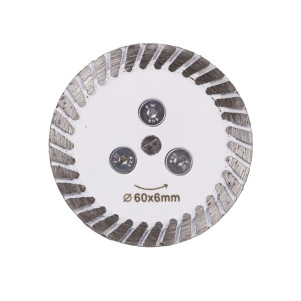 Круг для подрезки клея Distar 1A1R 60х6 M14 LevelCut