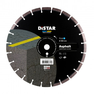 Диск алмазный отрезной Distar 1A1RSS/C3 350x3,5/2,5x10x25,4-11,5-24 HIT Asphalt Pro