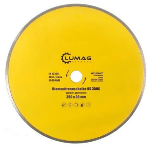 Алмазный диск Lumag DS350G сплошной