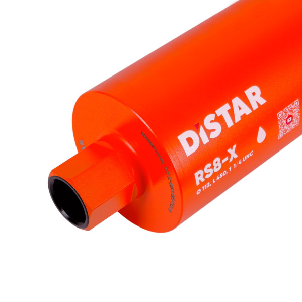 Картинка - Коронка алмазная Distar DDS-W 112x450x1 1/4 UNC RS8-X