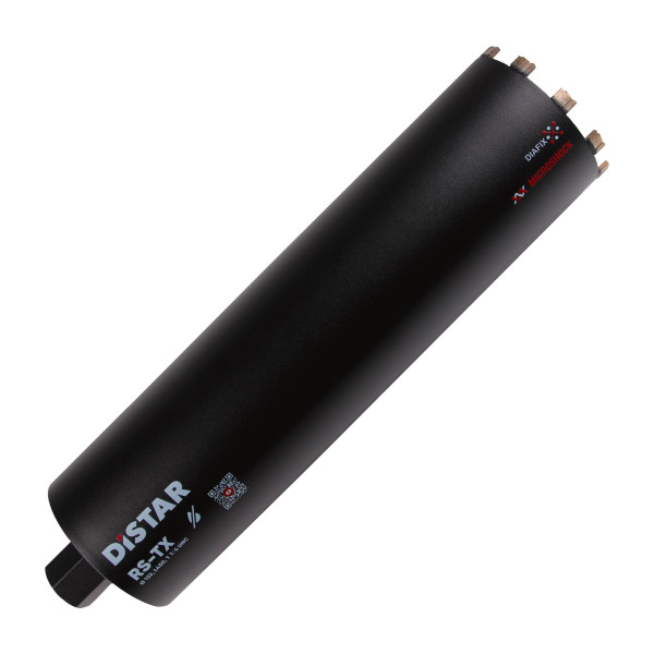 Картинка - Сверло алмазное Distar DDS-W 132X450X1 1/4 UNC RS-TX