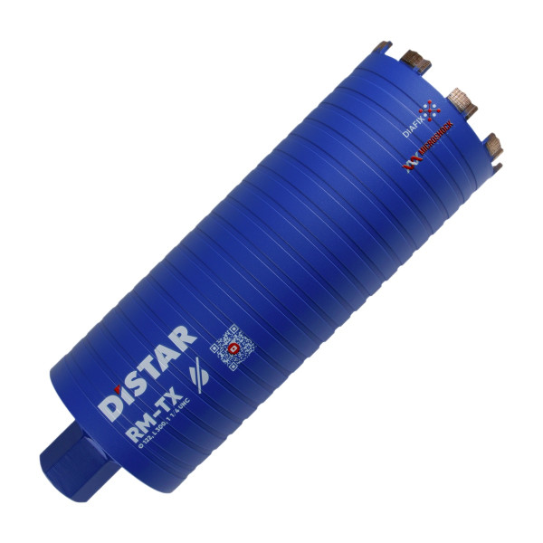 Картинка - Коронка алмазная Distar DDS-W 122x300-9x1 1/4 UNC DLD 122 RM-TX