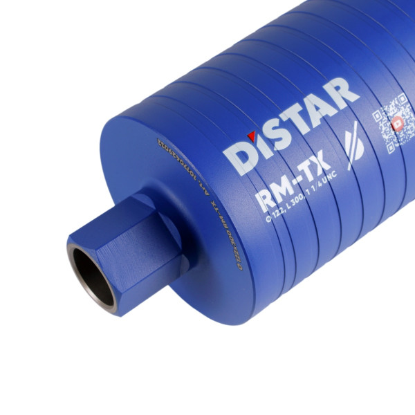 Картинка - Коронка алмазная Distar DDS-W 122x300-9x1 1/4 UNC DLD 122 RM-TX
