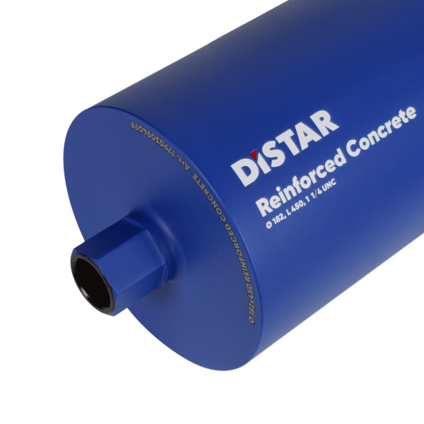 Картинка - Сверло алмазное Distar DDS-W 182X450X1 1/4 UNC REINFORCED CONCRETE