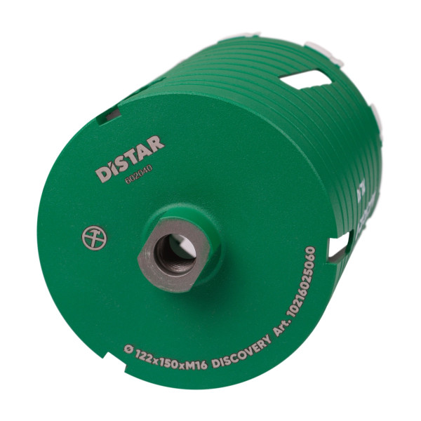 Фото - Свердло алмазне Distar DDS-W 122x150-9xM16 DLD 122 Discovery