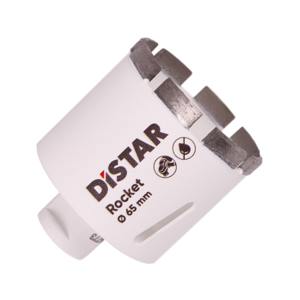 Картинка - Сверло алмазное Distar 65x45-8xM14 Rocket