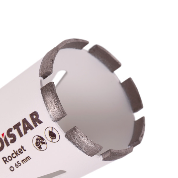 Картинка - Сверло алмазное Distar 65x45-8xM14 Rocket