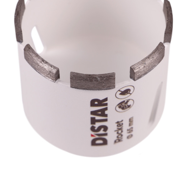 Картинка - Сверло алмазное Distar 65x45-8xM14 Rocket