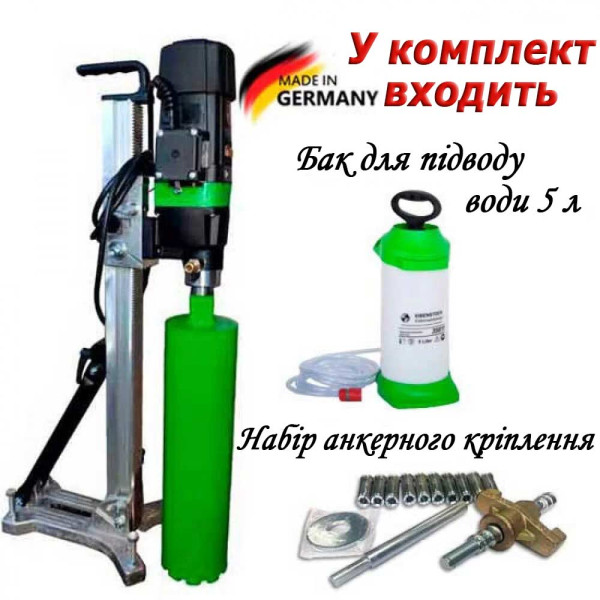 Фото - Установка алмазного буріння Eibenstock DB 200 з нахилом (0B33EGR0K)