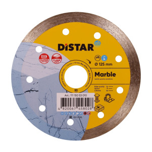 Диск алмазный отрезной Distar 1A1R 125х1,4х10х22,23 MARBLE