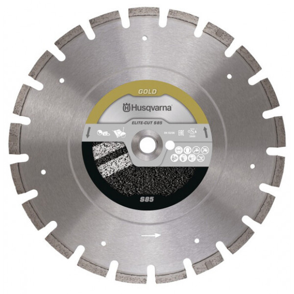 Картинка - Диск алмазный Husqvarna 18"/450 1" ELITE-CUT S85 асфальт (5798095-50)