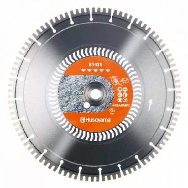 Картинка - Диск алмазный Husqvarna 16"/400 1"/20 S1435 с/бетон (5842244-01)