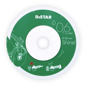 Круг алмазный отрезной Distar 1A1R 125x0,6x22,23 Shine