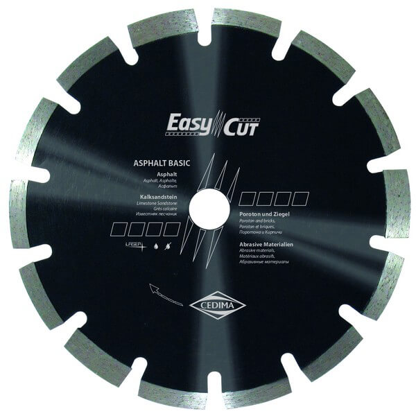 Картинка - Алмазный диск CEDIMA Easy-Cut ASPHALT BASIK 700х25.4х10