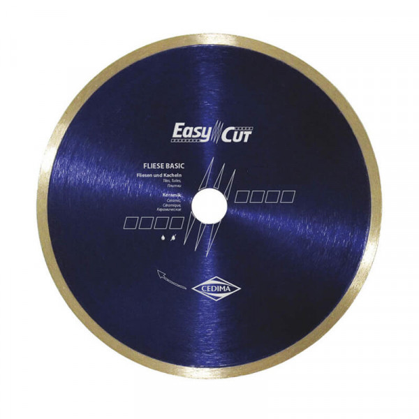 Картинка - Диск алмазный CEDIMA Fliese Basic Easy-Cut  125х22х7x1.5 мм