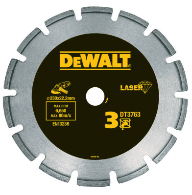 Диск алмазный DeWALT DT3761 125x22.2