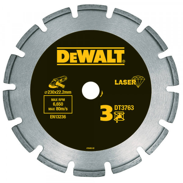 Картинка - Диск алмазный DeWALT DT3761 125x22.2